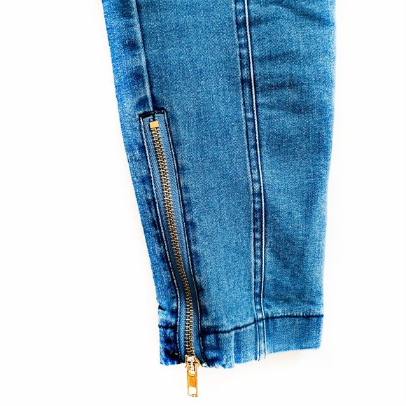 Dana Pant (Blue Denim) - Ivory & Chain - Picture 6 of 13